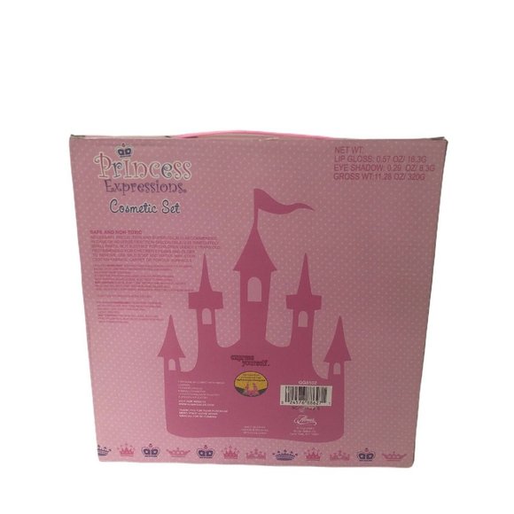 Best Little Girls Gift Makeup Set Princess Cosmetic Kit Lipgloss Eyshadow - Picture 3 of 3